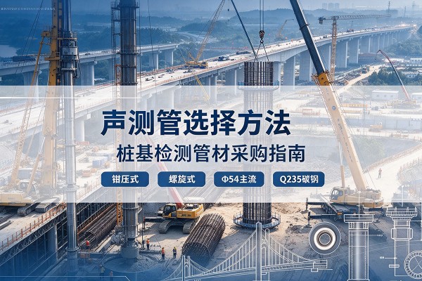 化隆声测管选型标准