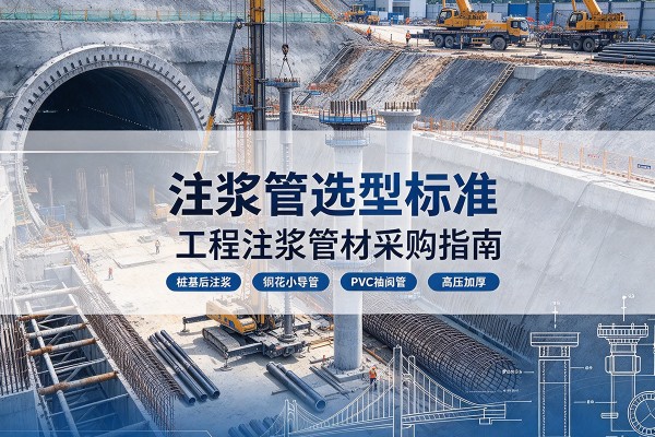 化隆注浆管选型标准